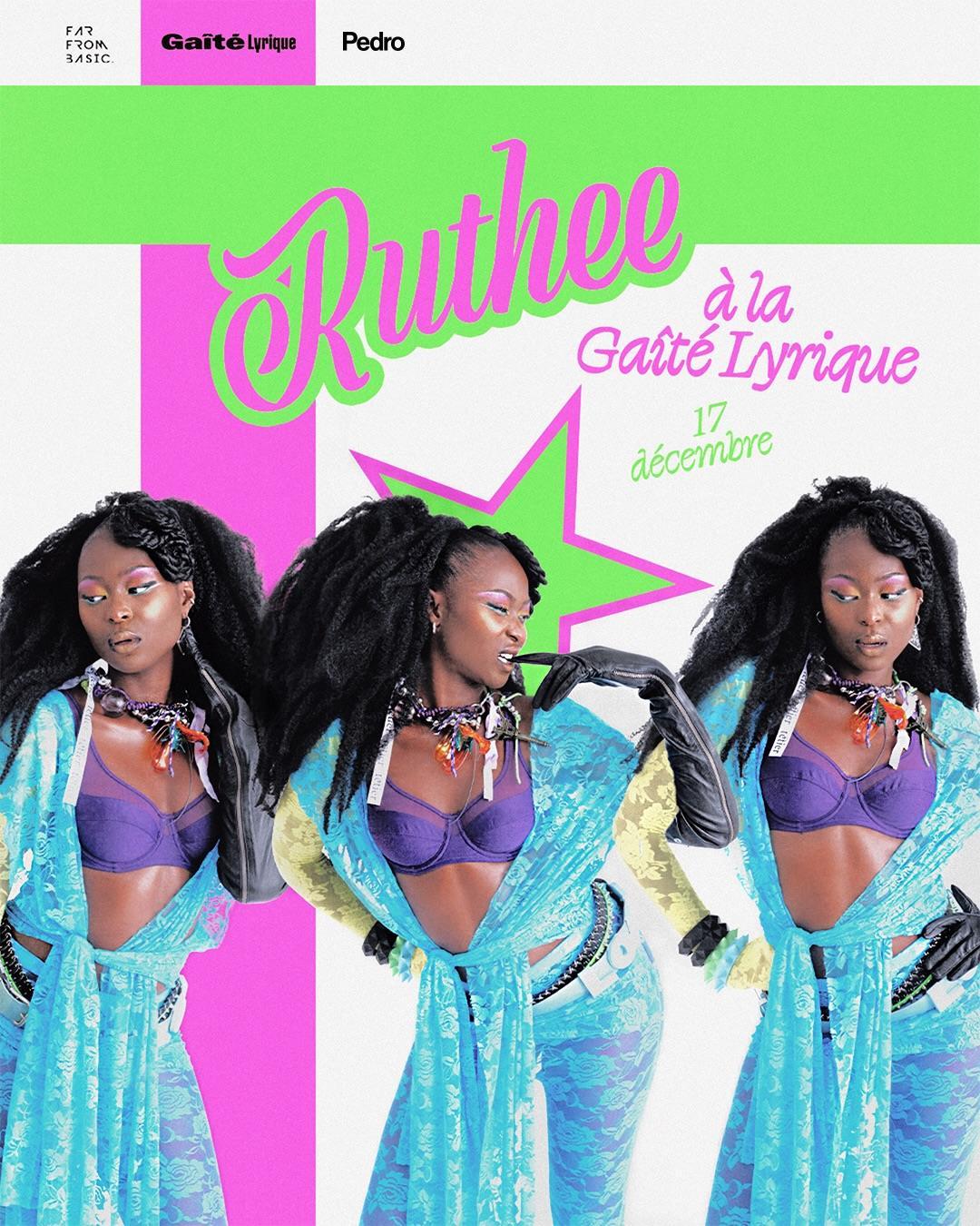 Ruthee à la Gaîté Lyrique